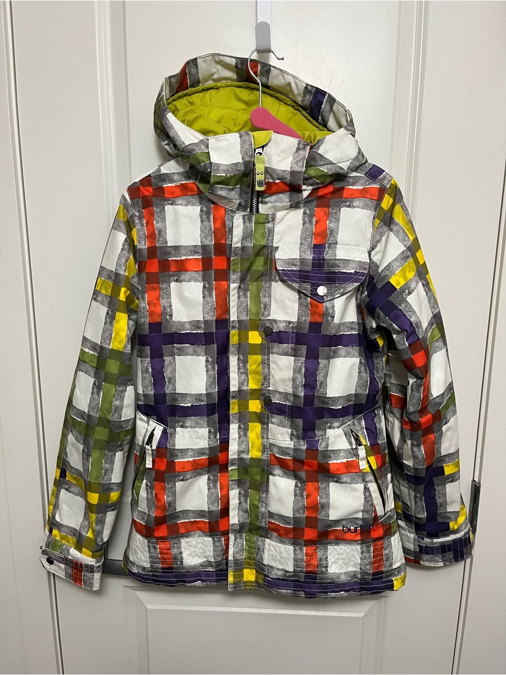 Burton DRYRIDE "Cool Flavors" Snowboard Ski Jacket - Women's size Small